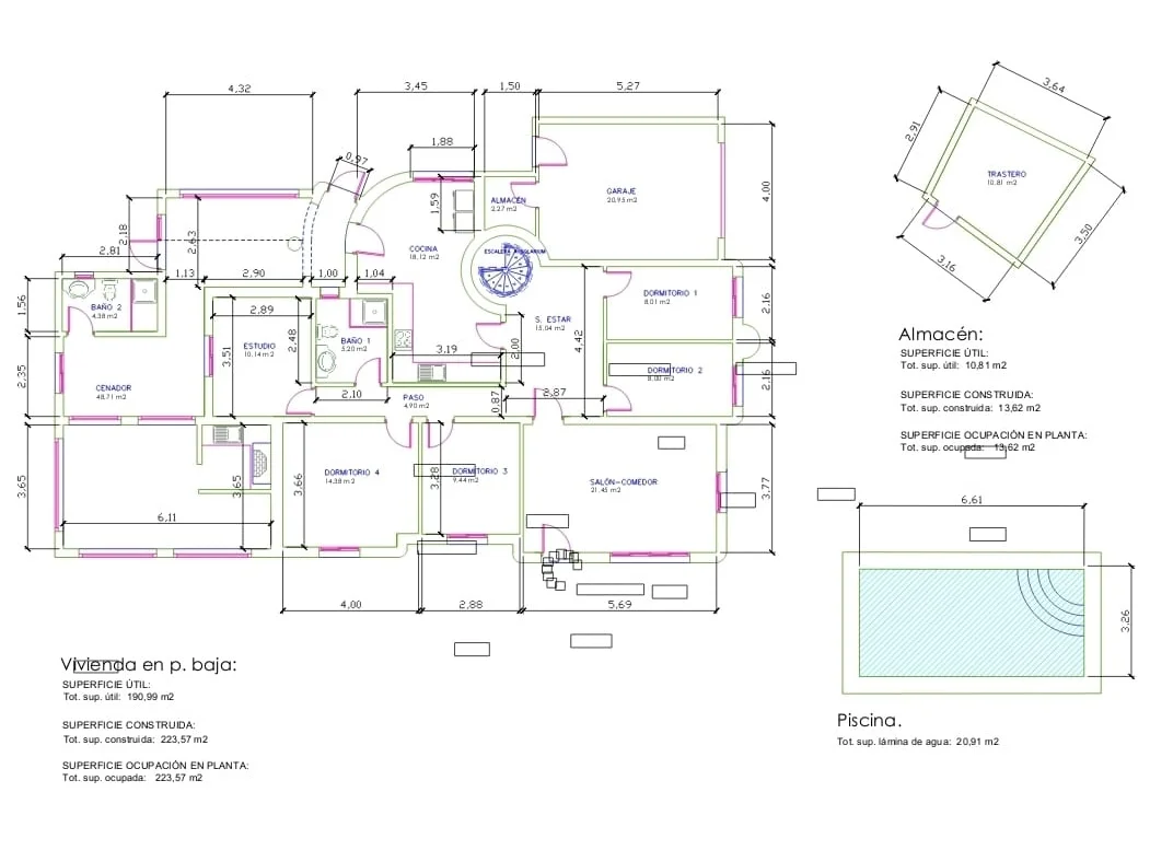 Villa - Chalet de 4 dormitorios en Ciudad Quesada - 25