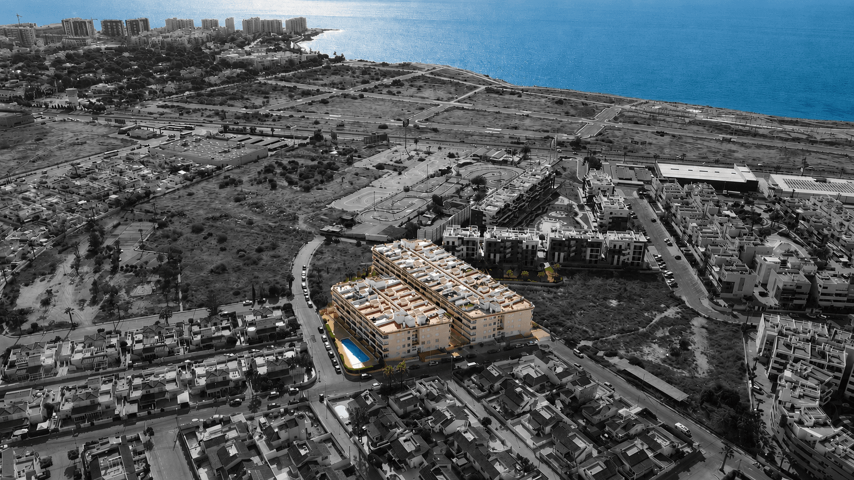 Tussenverdieping Appartement met 2 slaapkamers in Orihuela Costa - 35