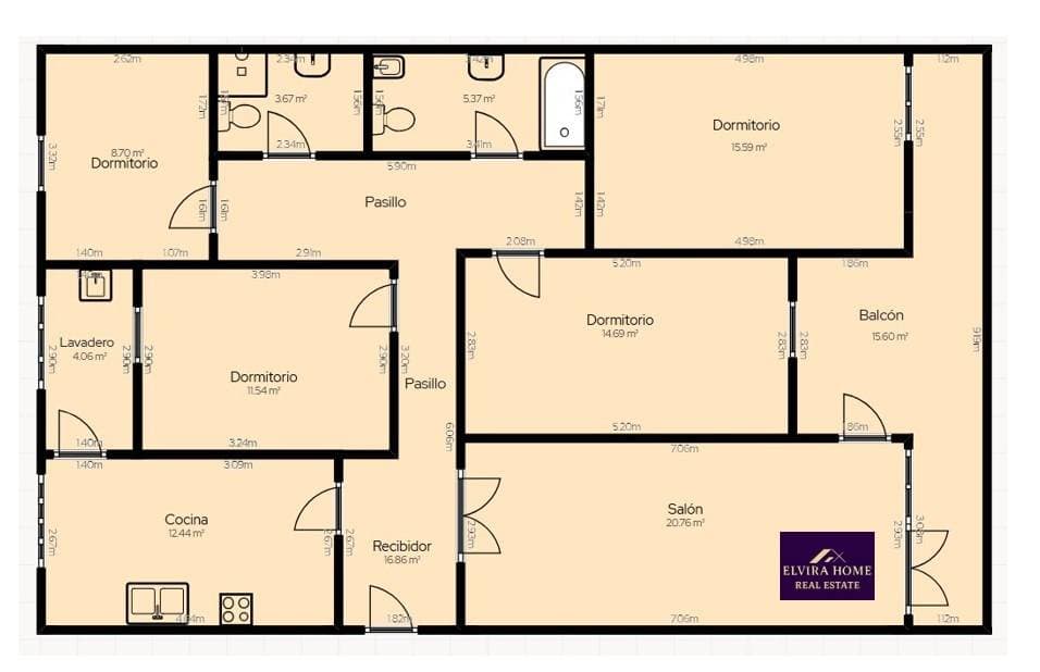 Apartamento Planta Media de 4 dormitorios en Pilar de la Horadada - 38