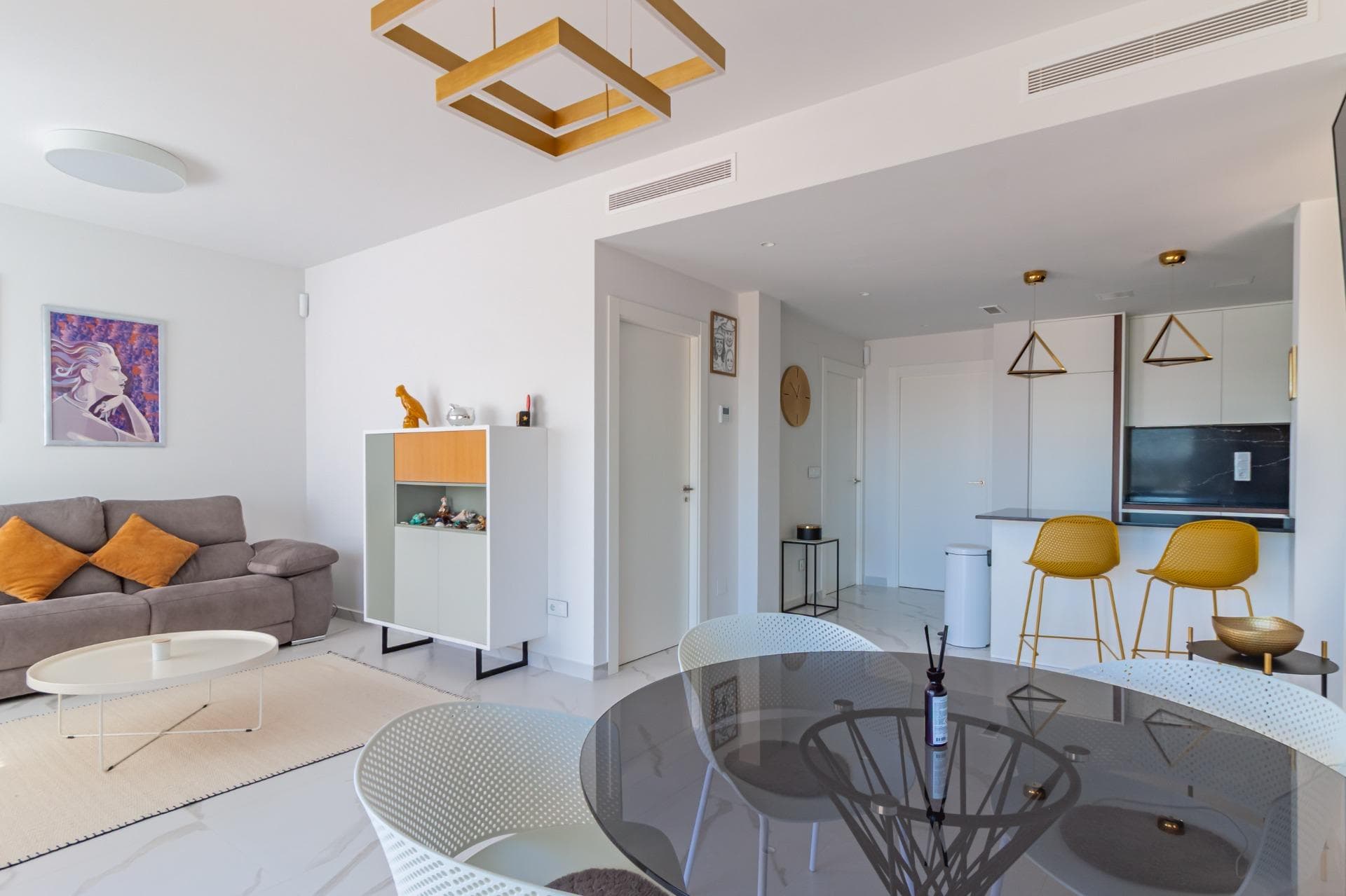 Tussenverdieping Appartement met 2 slaapkamers in San Miguel de Salinas - 7