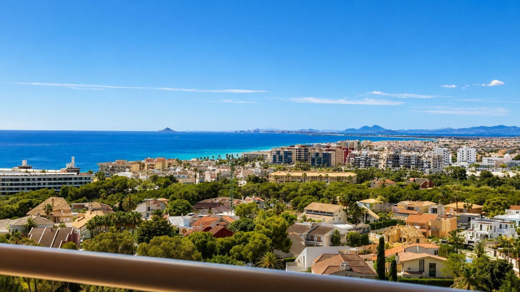 Tussenverdieping Appartement met 2 slaapkamers in Orihuela Costa