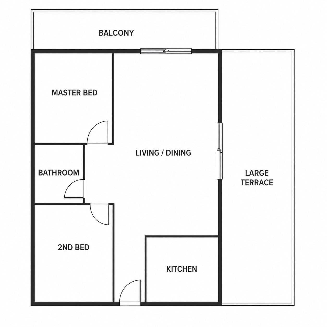Apartamento Planta Media de 2 dormitorios en Alhama de Murcia - 18