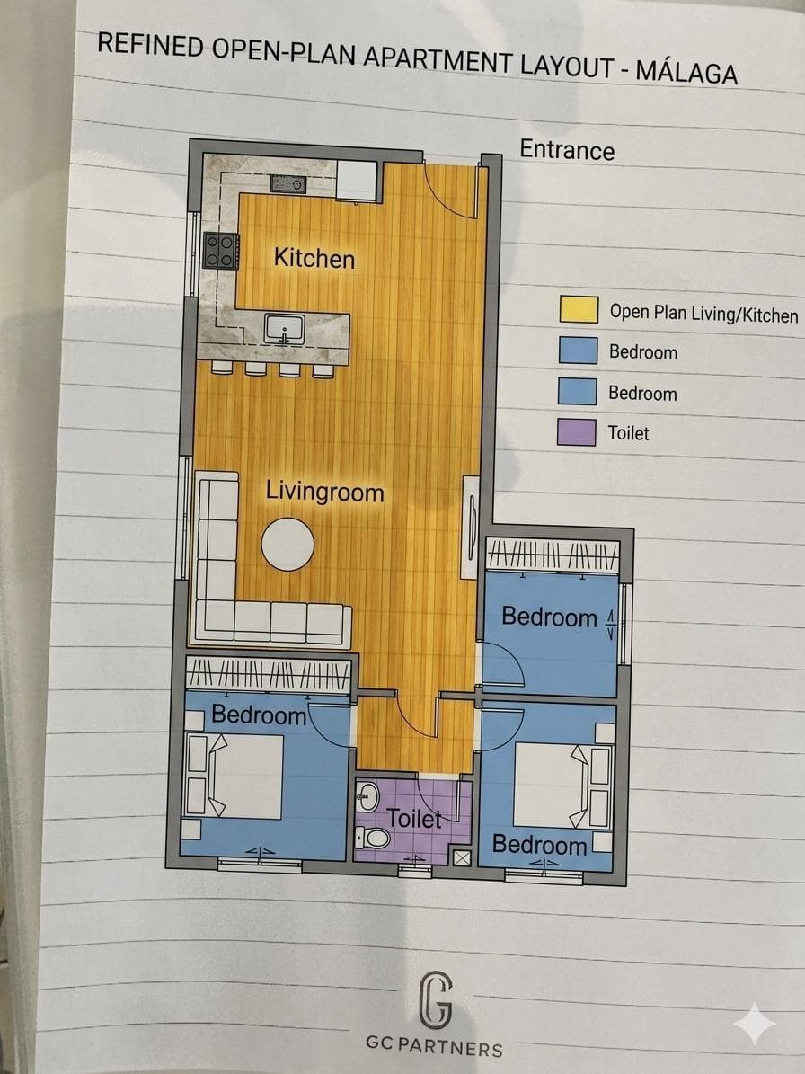Apartamento Planta Media de 3 dormitorios en Marbella - 17