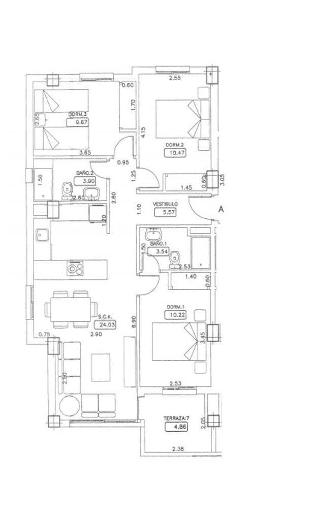 3 bed Middle Floor Apartment in Orihuela Costa - 26