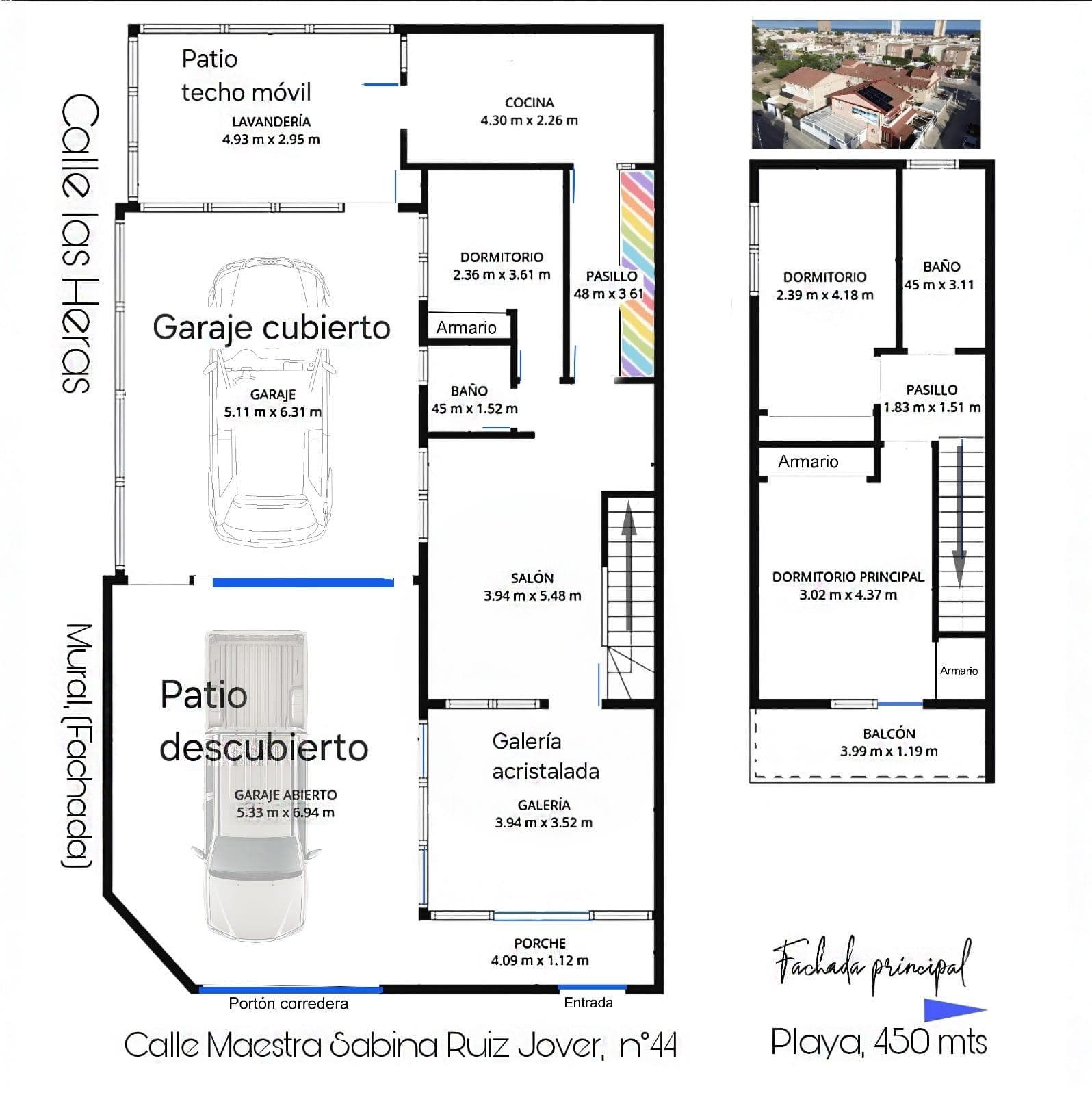 Duplex met 3 slaapkamers in Santiago de la Ribera - 33