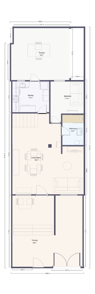 Vrijstaande Villa met 3 slaapkamers in Pilar de la Horadada - 28