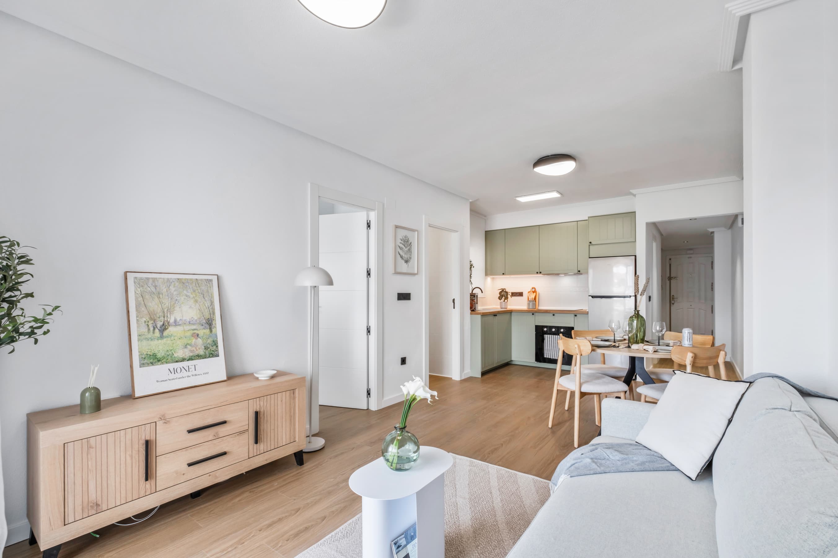 Tussenverdieping Appartement met 2 slaapkamers in Playa Flamenca - 20