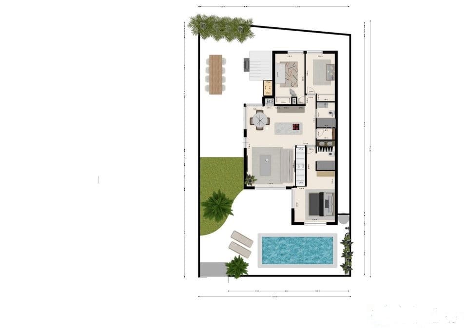 Villa - Chalet de 4 dormitorios en San Miguel de Salinas - 23