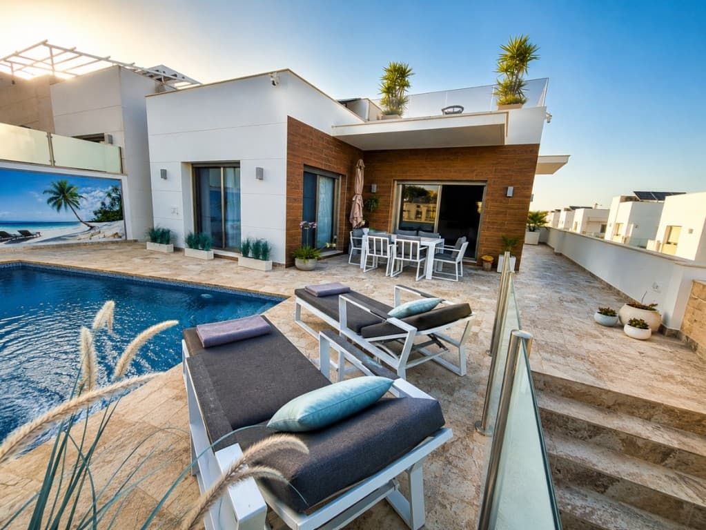 Vrijstaande Villa met 3 slaapkamers in San Miguel de Salinas - 1