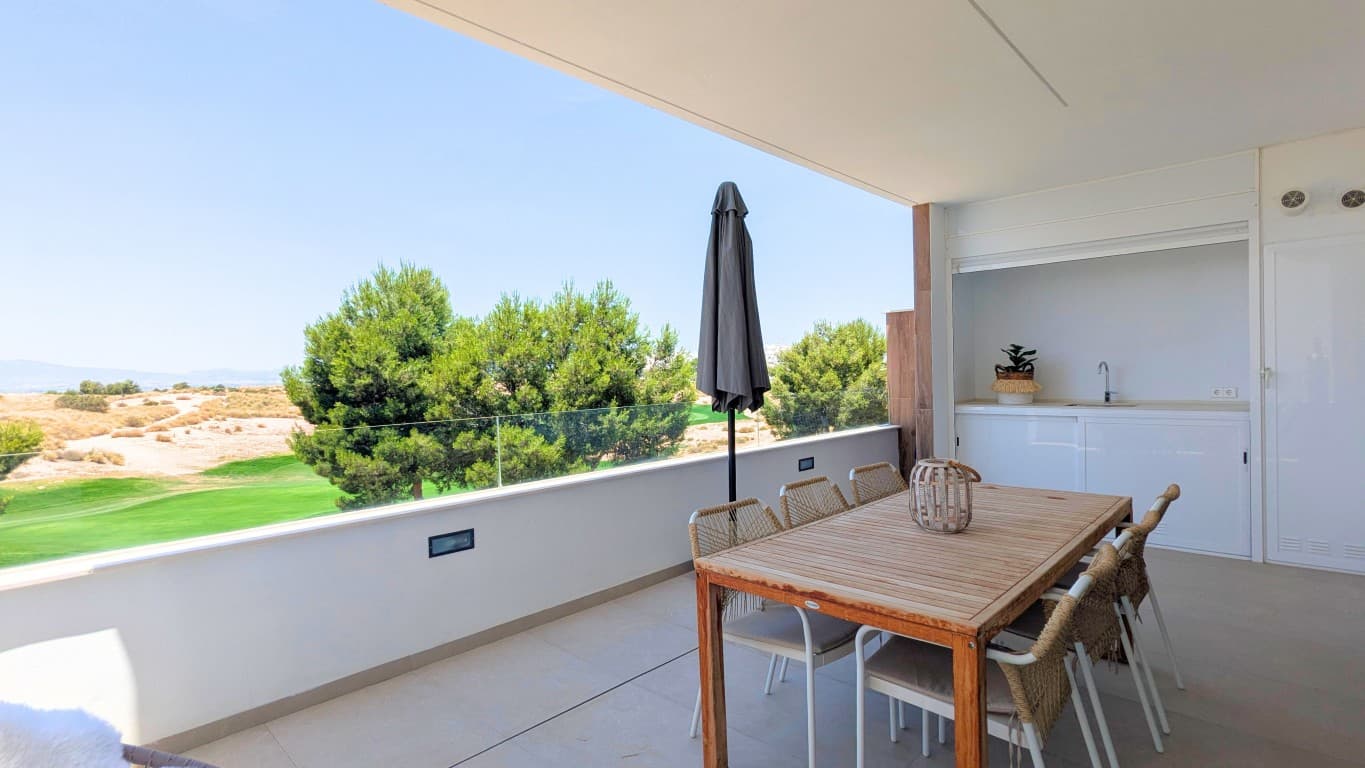 Tussenverdieping Appartement met 2 slaapkamers in Condado de Alhama - 1