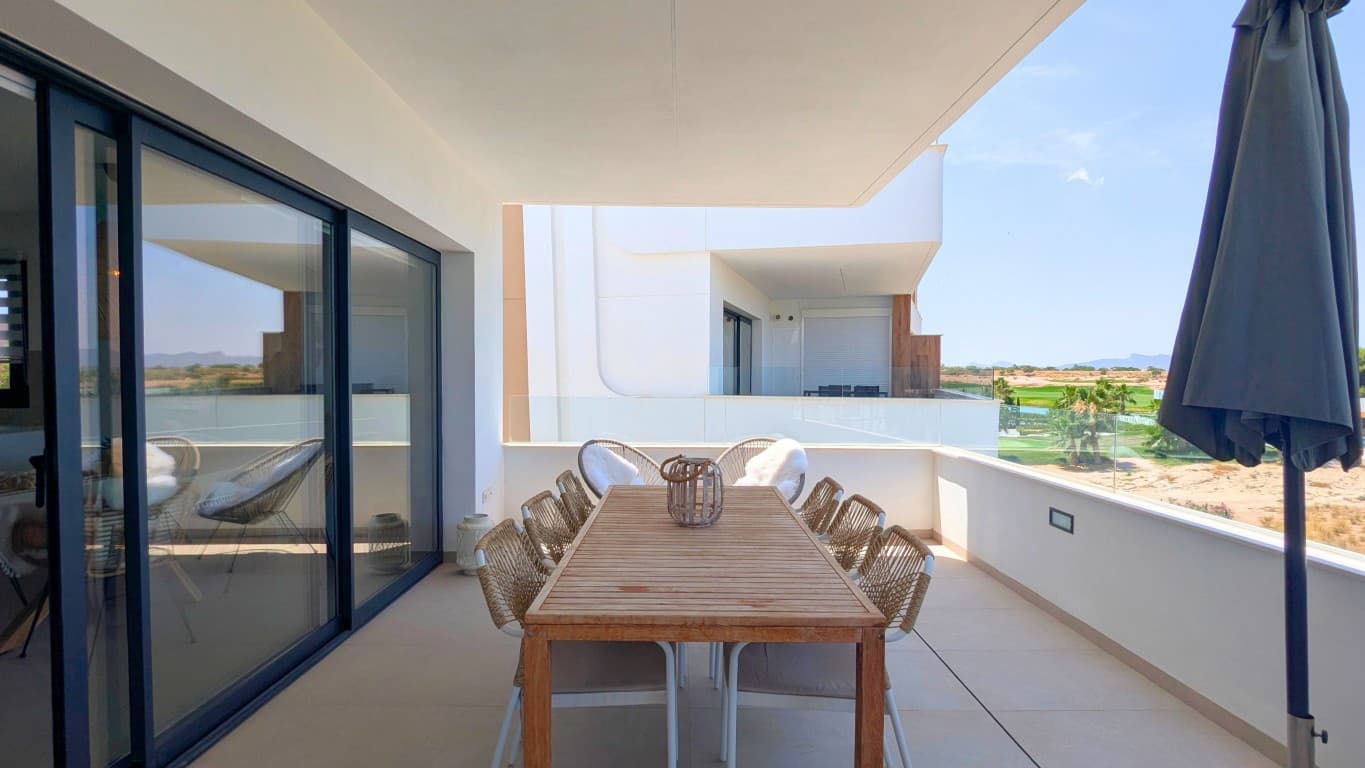 Tussenverdieping Appartement met 2 slaapkamers in Condado de Alhama - 3