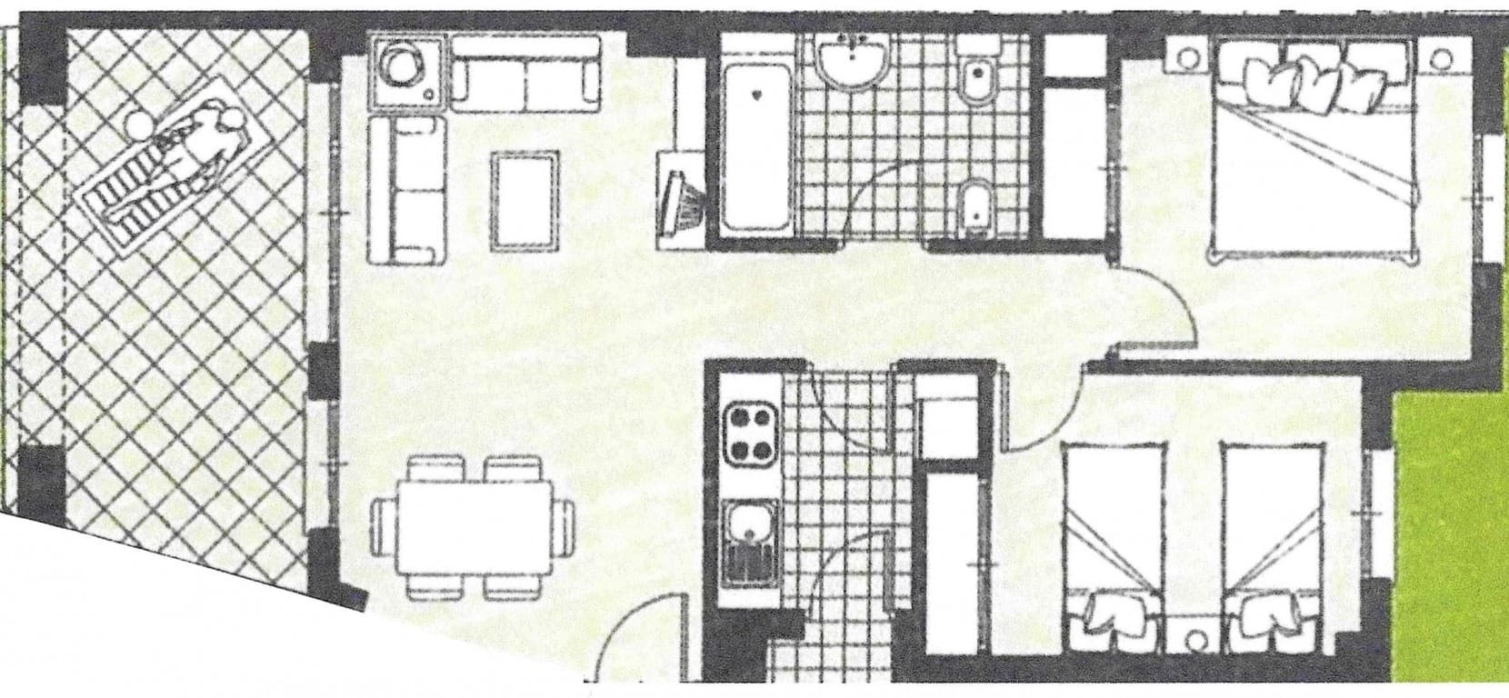 Apartamento Planta Media de 2 dormitorios en Hacienda Riquelme - 18
