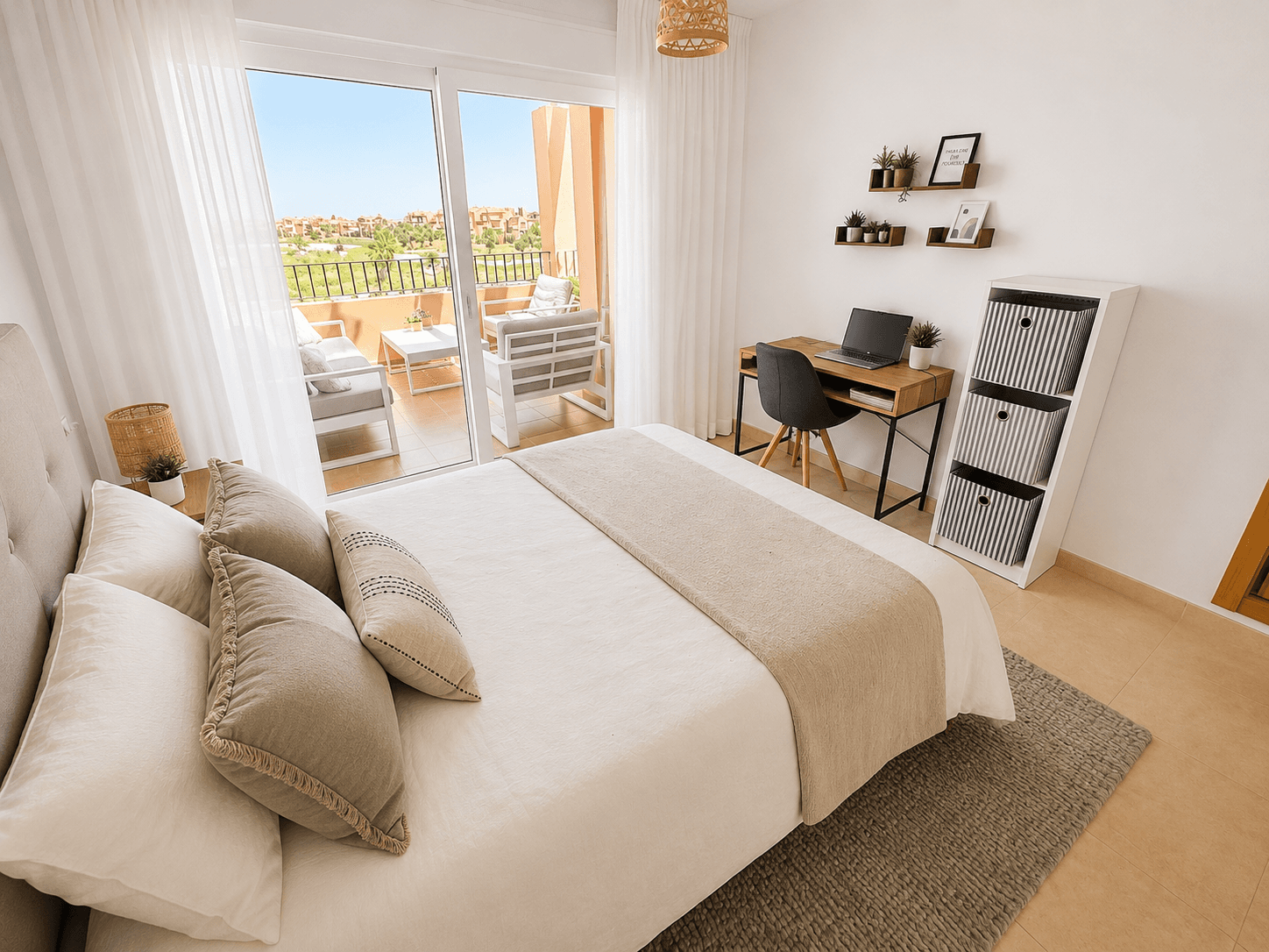 Apartamento Planta Media de 2 dormitorios en Mar Menor Golf Resort - 13
