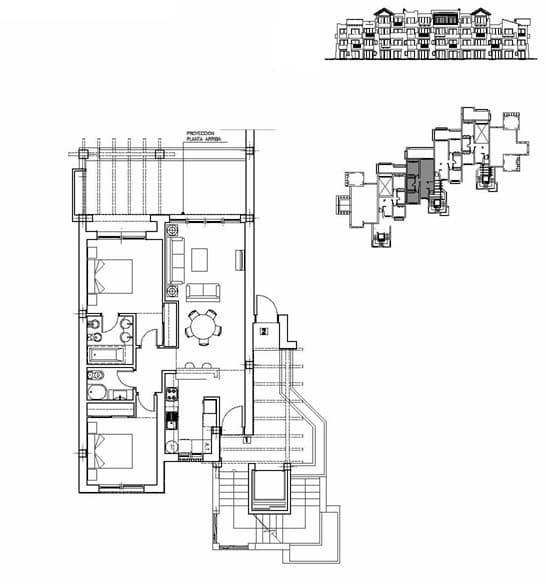 Apartamento Planta Media de 2 dormitorios en Mar Menor Golf Resort - 20
