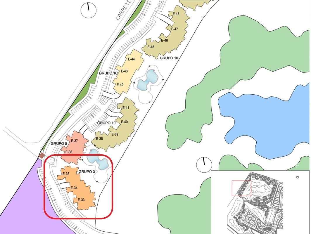 Apartamento Planta Media de 2 dormitorios en Mar Menor Golf Resort - 21