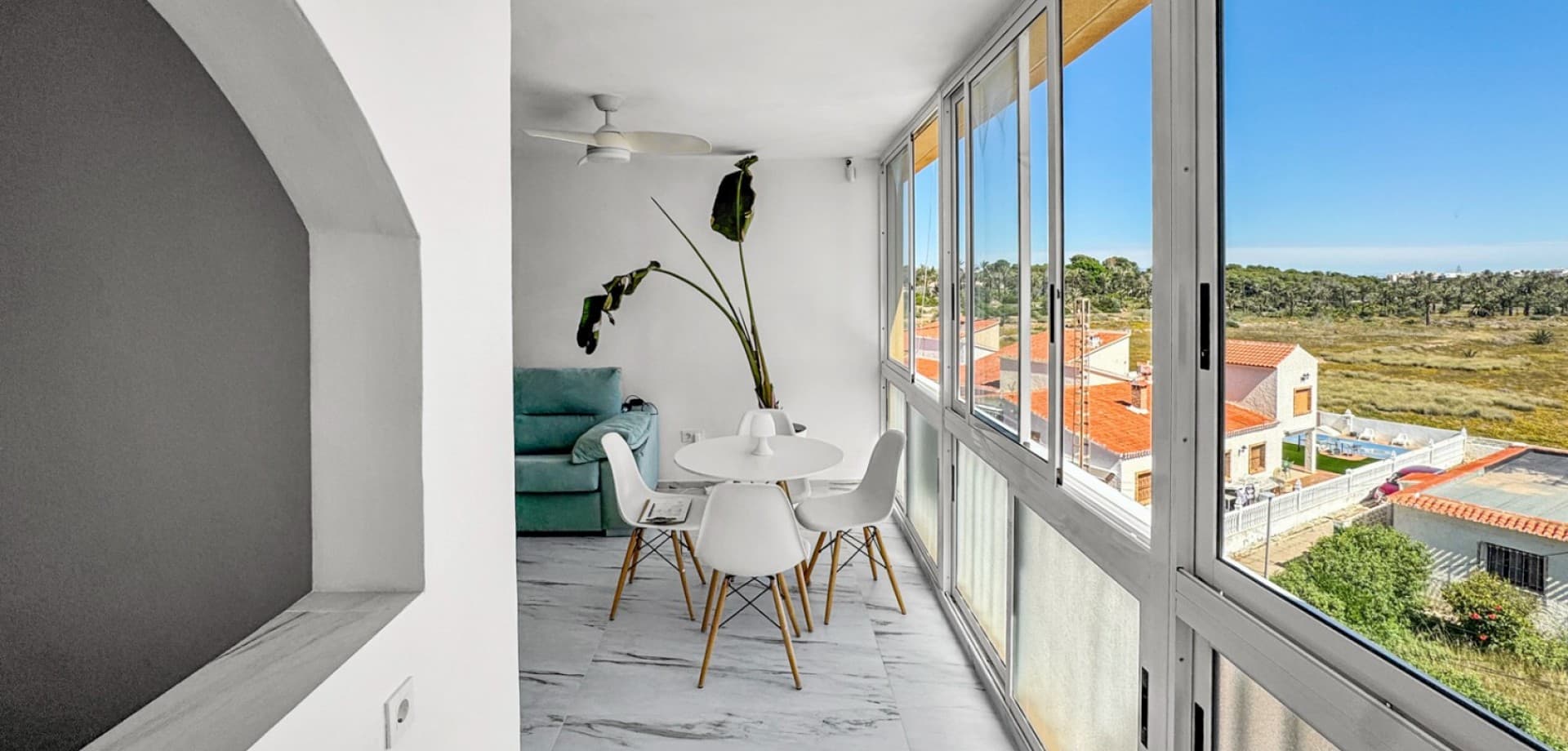 Tussenverdieping Appartement met 1 slaapkamers in Orihuela Costa - 12