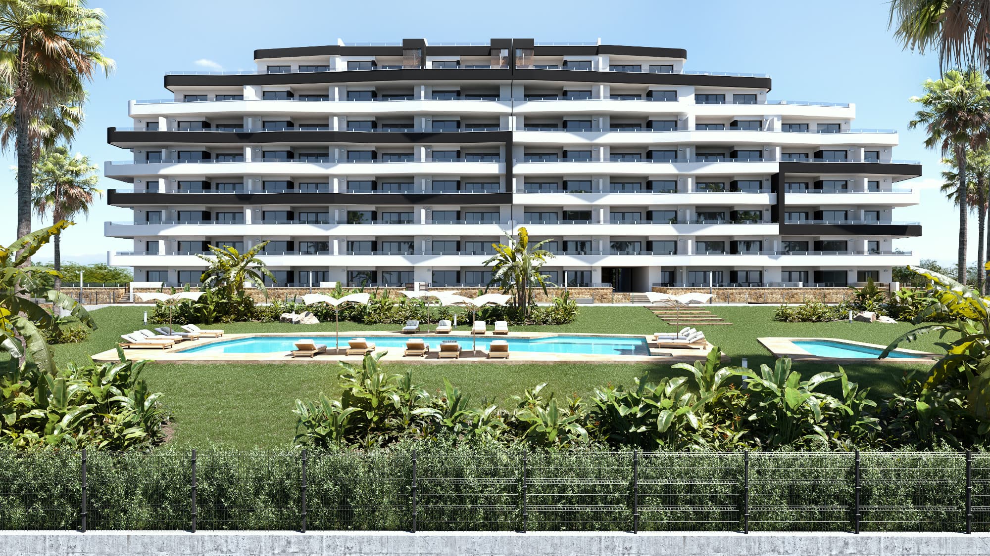 Tussenverdieping Appartement met 2 slaapkamers in San Miguel de Salinas - 1