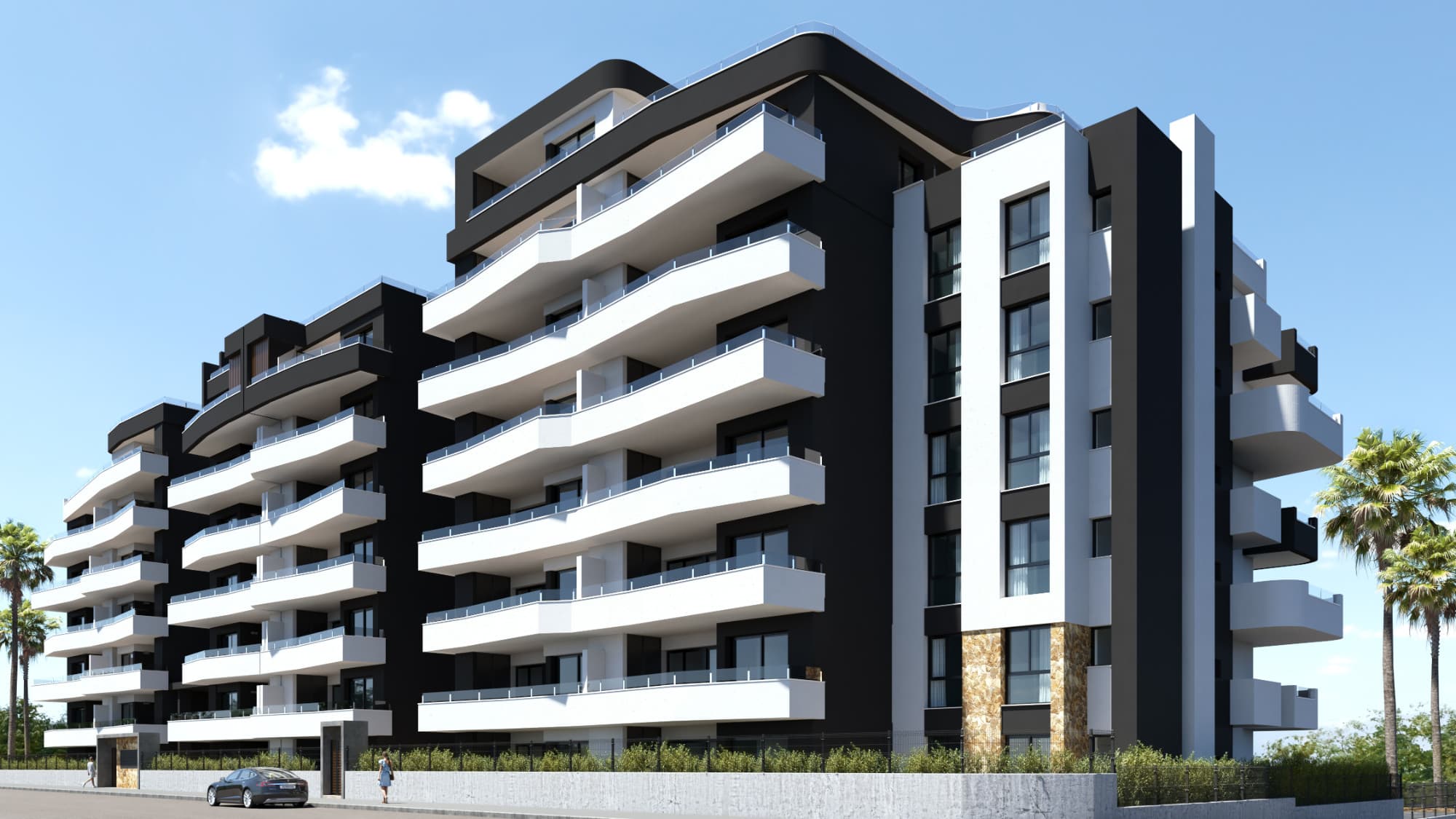 Tussenverdieping Appartement met 2 slaapkamers in San Miguel de Salinas - 2