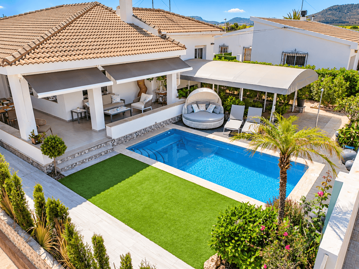 Vrijstaande Villa met 4 slaapkamers in Mar de Cristal - 10