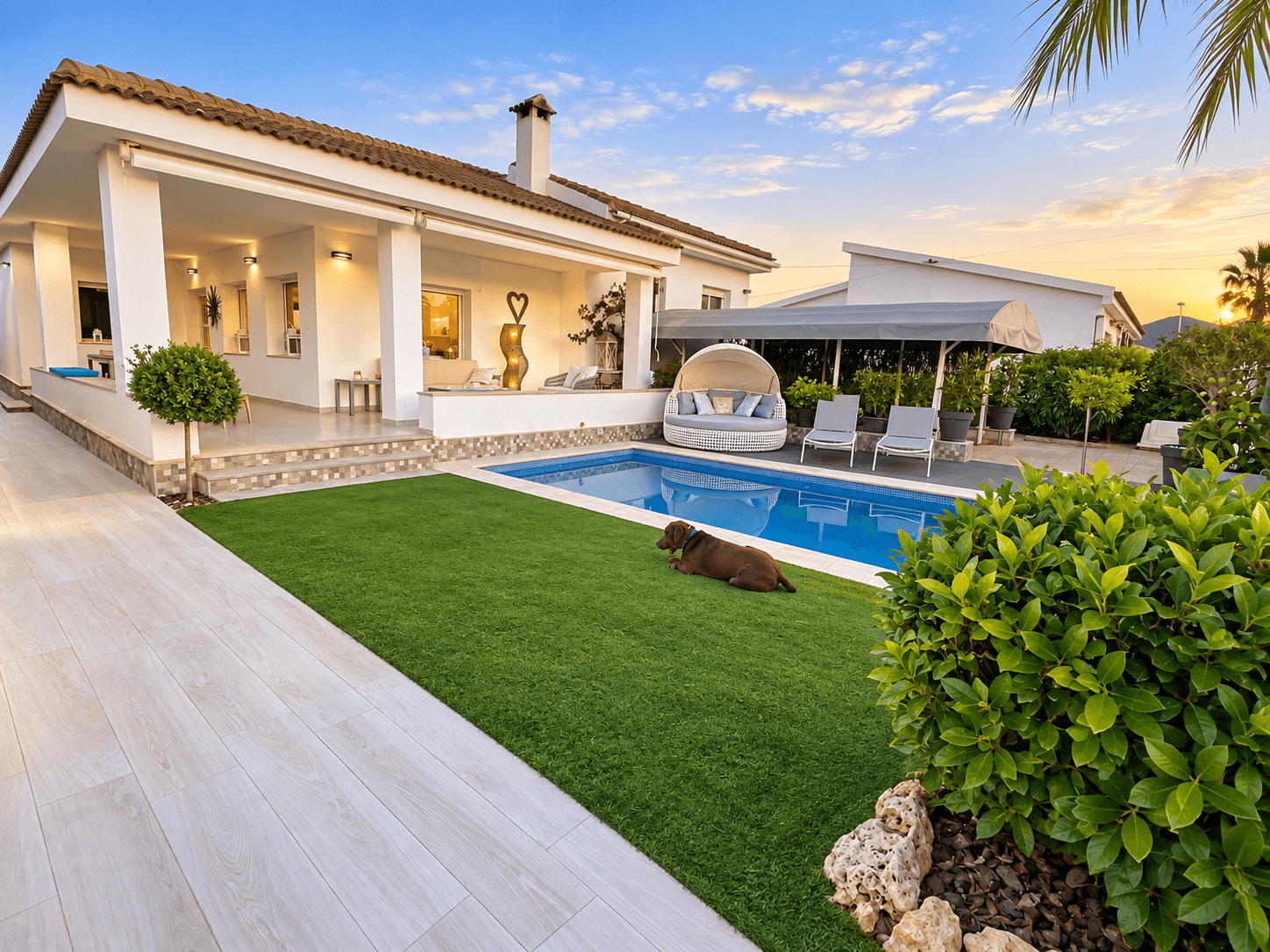 Vrijstaande Villa met 4 slaapkamers in Mar de Cristal - 1