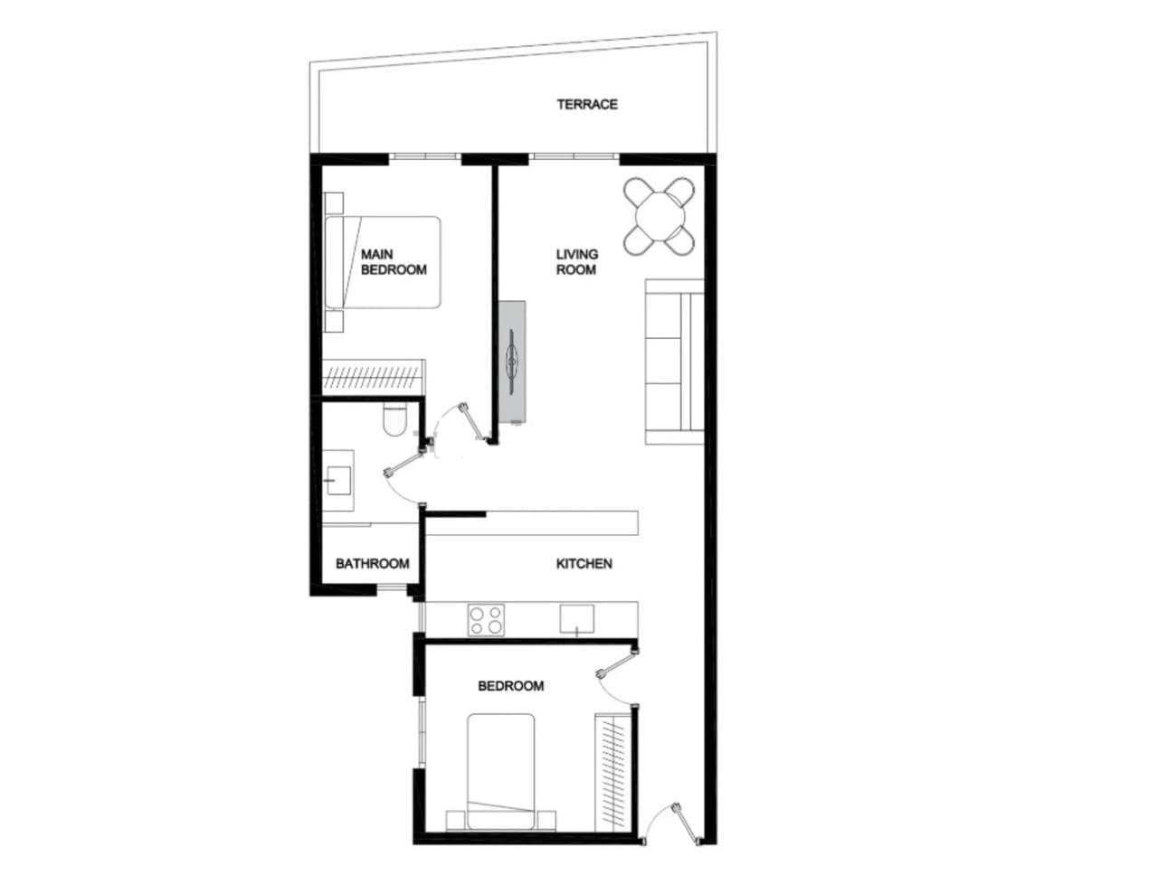 Tussenverdieping Appartement met 2 slaapkamers in Villamartin - 32