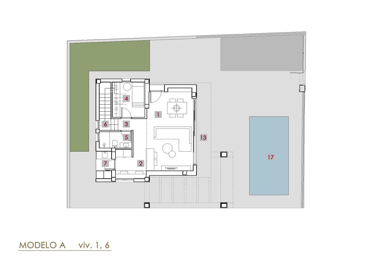 Vrijstaande Villa met 3 slaapkamers in Villamartin - 26