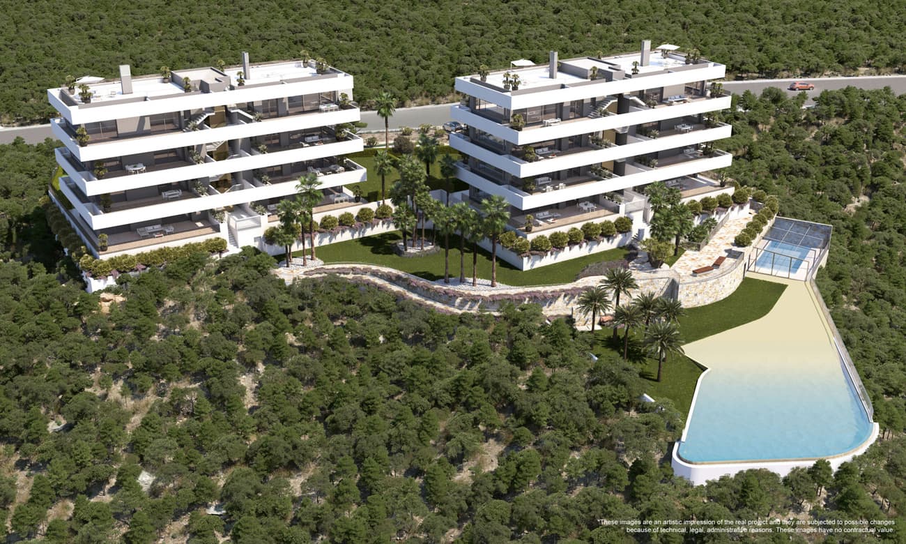 Apartamento Planta Media de 3 dormitorios en Las Colinas Golf - 1