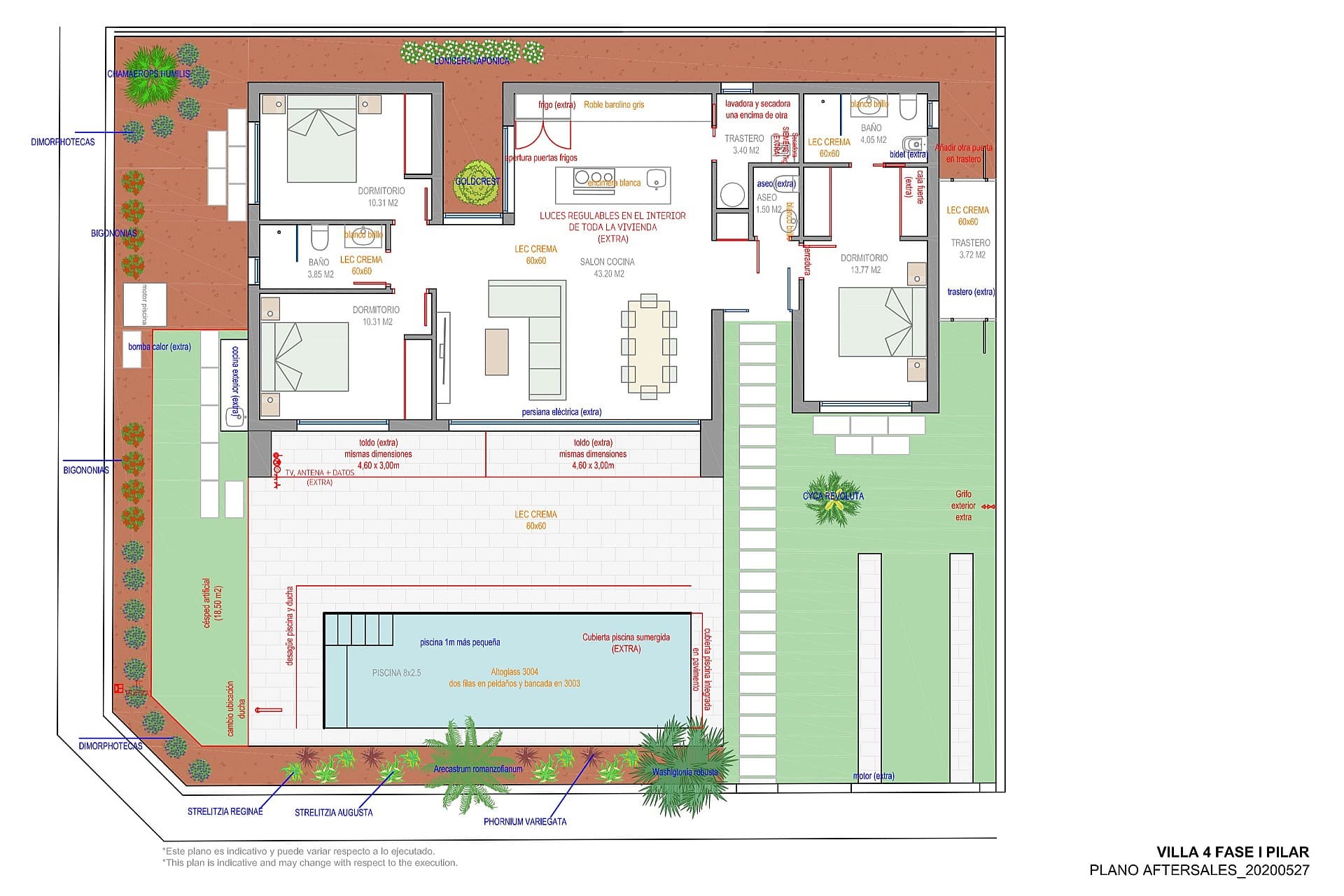 Vrijstaande Villa met 3 slaapkamers in Pilar de la Horadada - 41