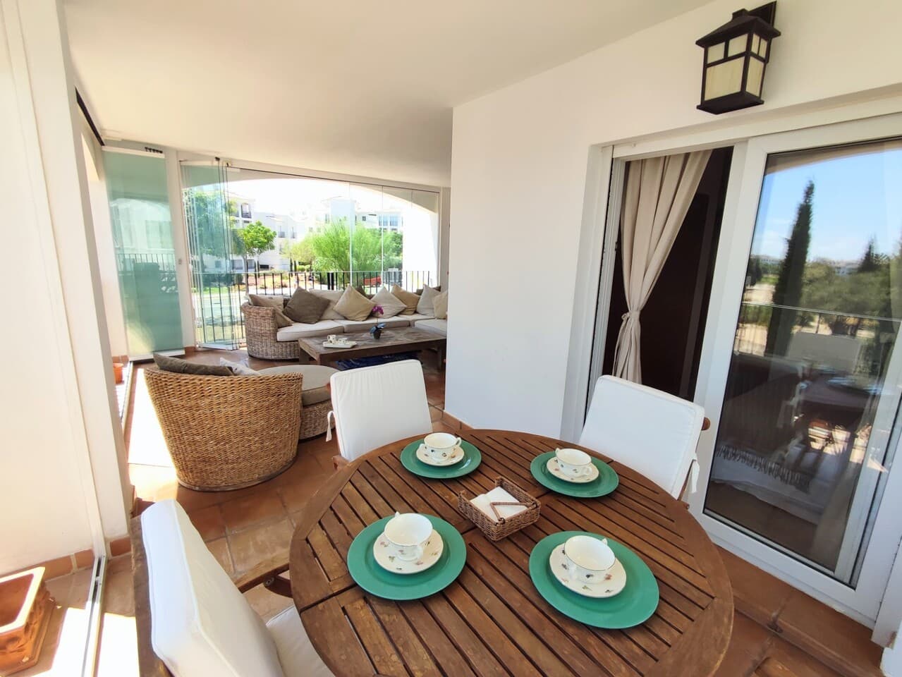Tussenverdieping Appartement met 2 slaapkamers in Hacienda Riquelme
