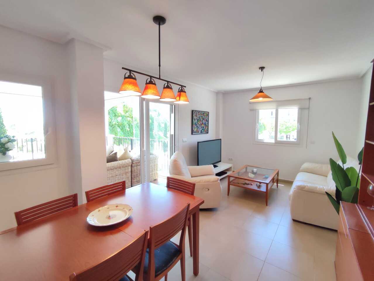 Tussenverdieping Appartement met 2 slaapkamers in Hacienda Riquelme